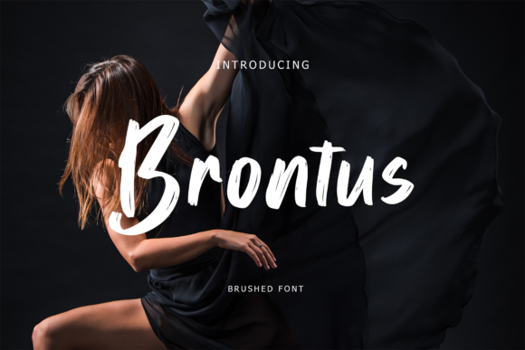 Brontus Font Poster 1