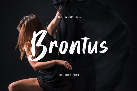 Brontus Font Brontus Font Poster 1