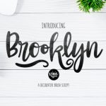 Brooklyn Font Poster 1