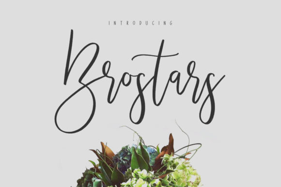 Brostars Font