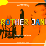 Brother Janu Font Poster 1