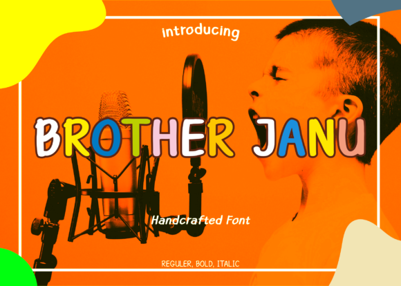 Brother Janu Font Poster 1