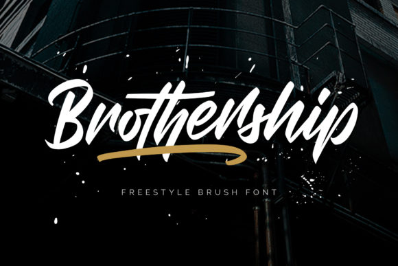 Brothership Font Poster 1