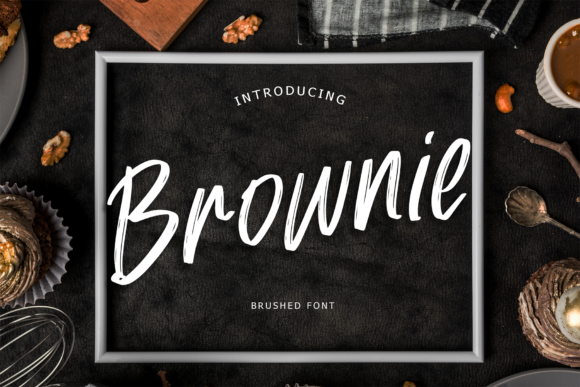 Brownie Font Poster 1