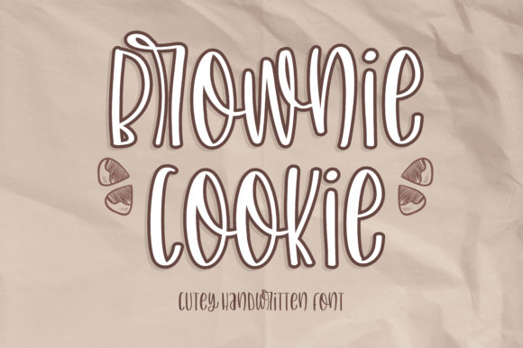 Brownie Cookie Font