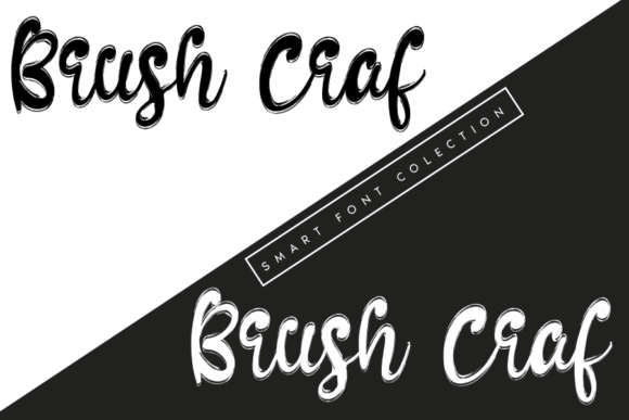 Brush Craf Font Poster 2