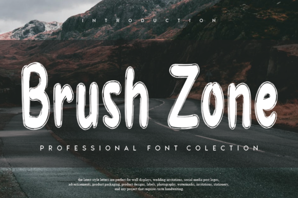 Brush Zone Font