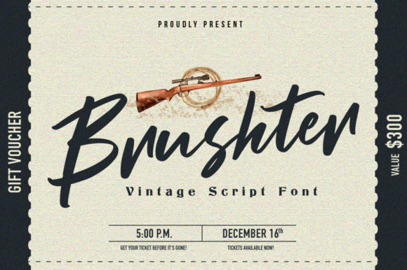 Brushter Font