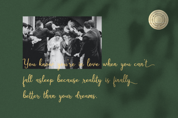 Bryan Letter Font Poster 9