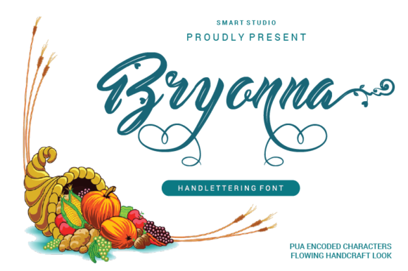 Bryonna Font Poster 1