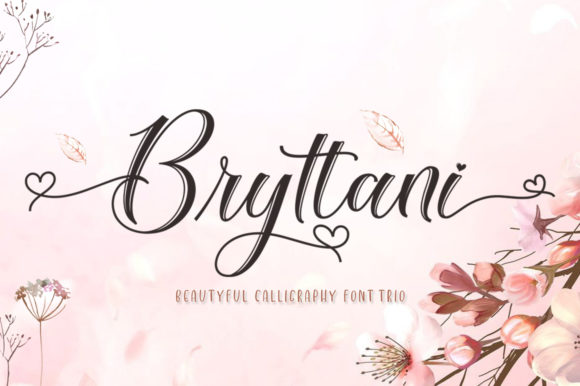 Bryttani Font Poster 1