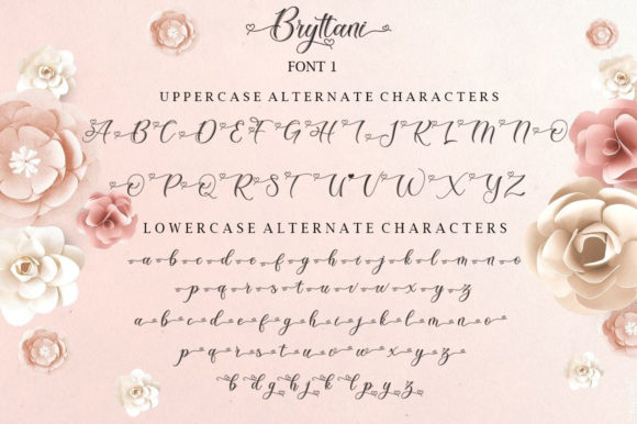 Bryttani Font Poster 10