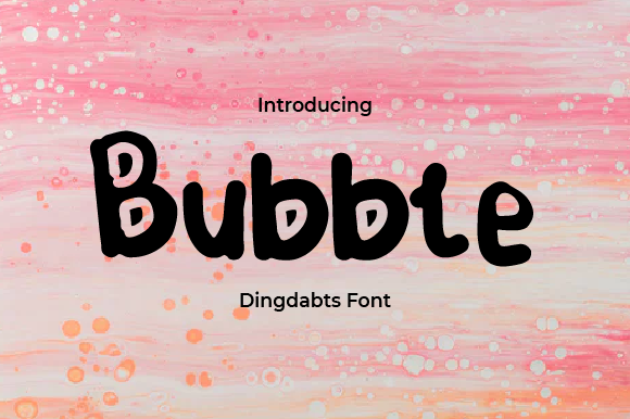 Bubble Font