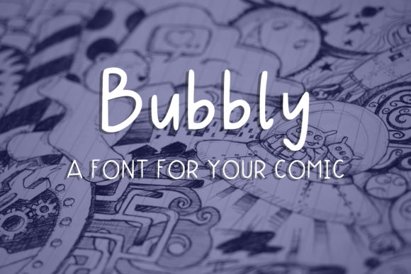 Bubbly Font Poster 1