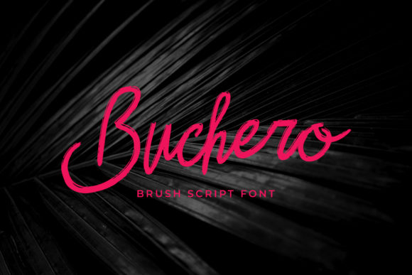 Buchero Font Poster 1