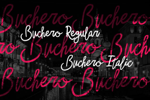 Buchero Font Poster 11