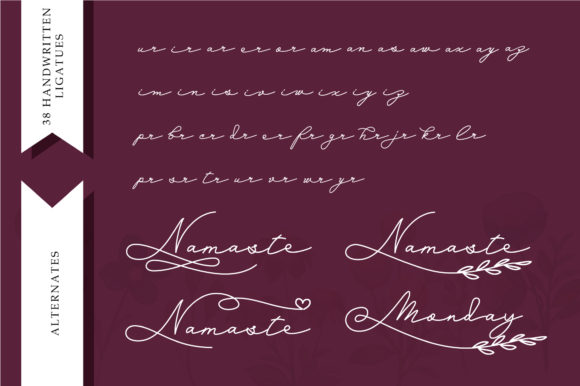 Budapest Girl Font Poster 3