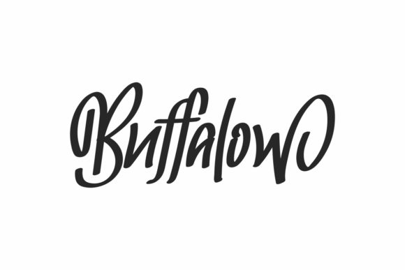 Buffalow Font Poster 1