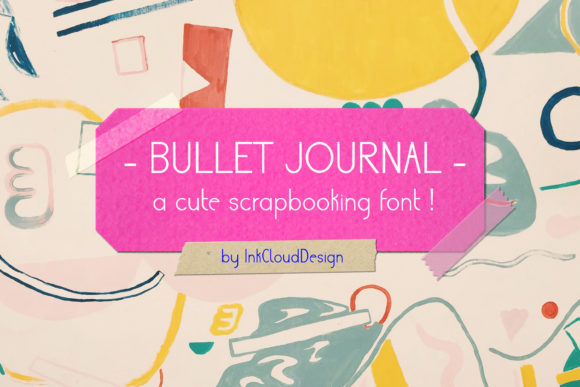 Bullet Journal Font Poster 4