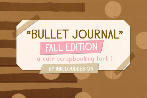 Bullet Journal Font Poster 5