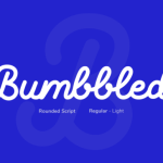 Bumbbled Font Poster 1