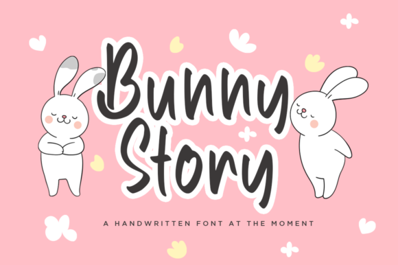 Bunny Story Font Poster 1