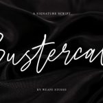 Bustercall Font Poster 1