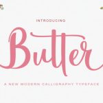 Butter Font Poster 1