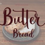 Butter Font Poster 5