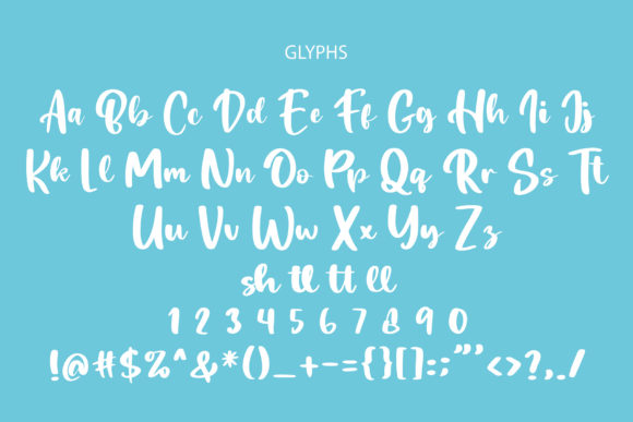 Butter Milk Font Poster 6