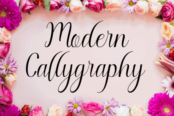 Butterflay Font Poster 5