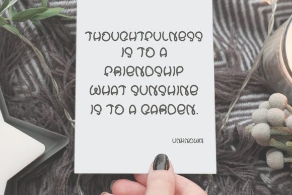 Butterfly Font Poster 5