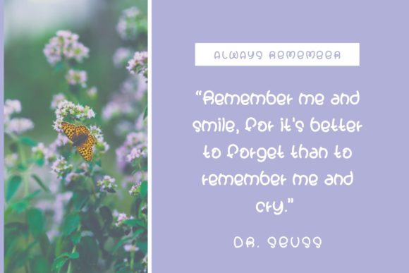 Butterfly Font Poster 6
