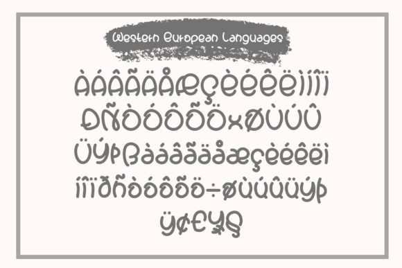 Butterfly Font Poster 10