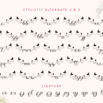 Butterfly Font Poster 9