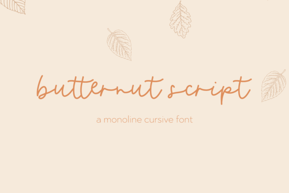 Butternut Font