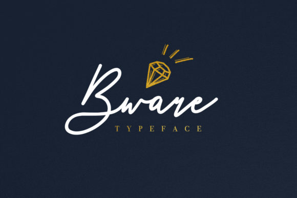Bware Font Poster 1