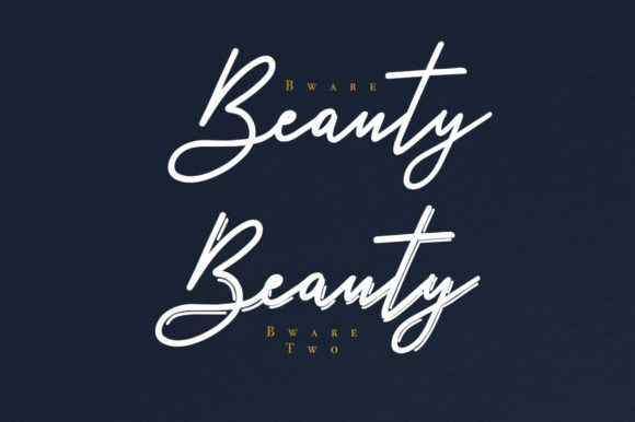 Bware Font Poster 8