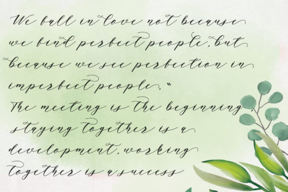 Cadafi Letter Font Poster 6
