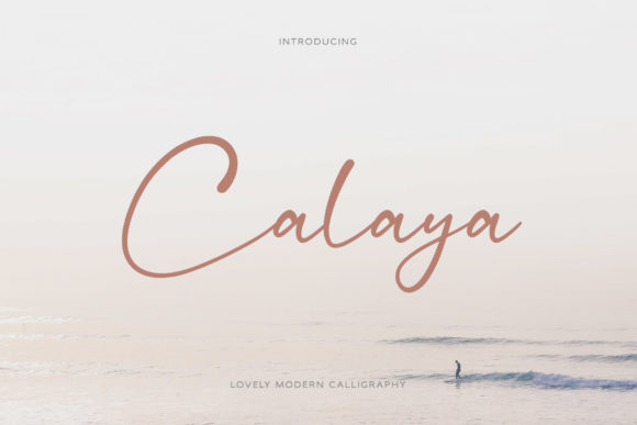 Calaya Font Poster 1