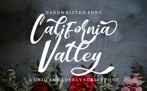 California Valley Font Poster 1