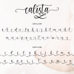 Calista Font Poster 12