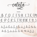 Calista Font Poster 13