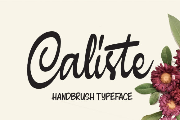 Caliste Font Poster 1