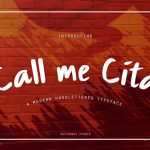 Call Me Cita Font Poster 1