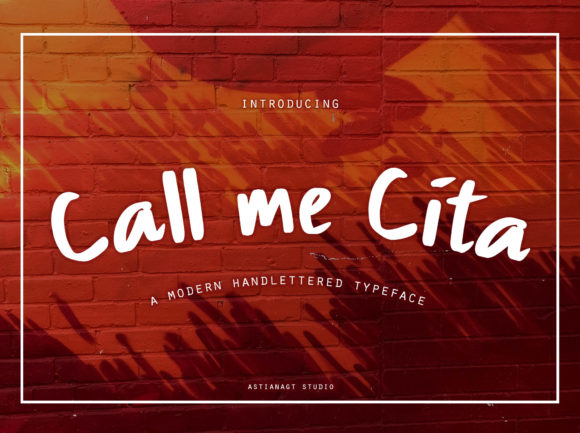 Call Me Cita Font