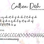 Callien Pooh Font Poster 11