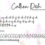 Callien Pooh Font Poster 11