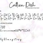 Callien Pooh Font Poster 10