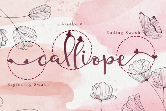 Calliope Font Poster 8